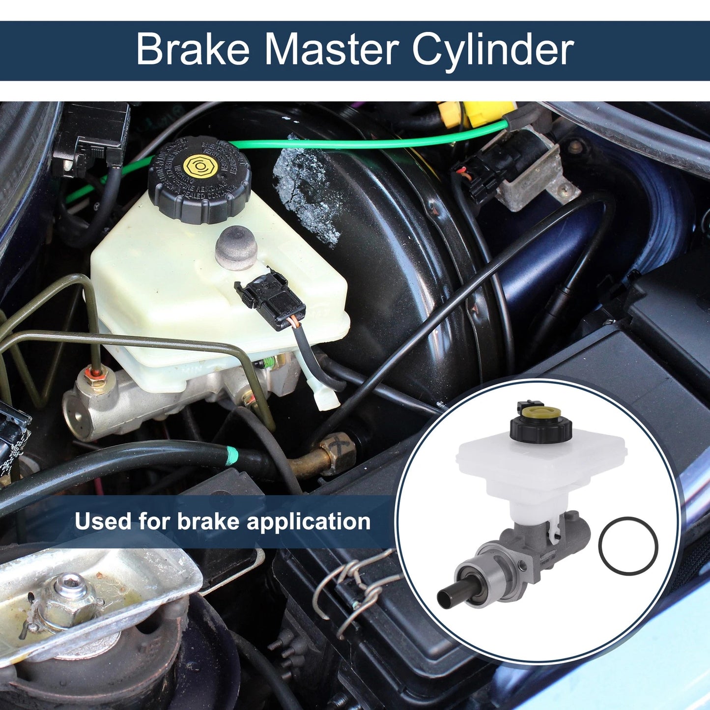 Brake Master Cylinder with Reservoir for Ford Transit MK5 (1997-2000)