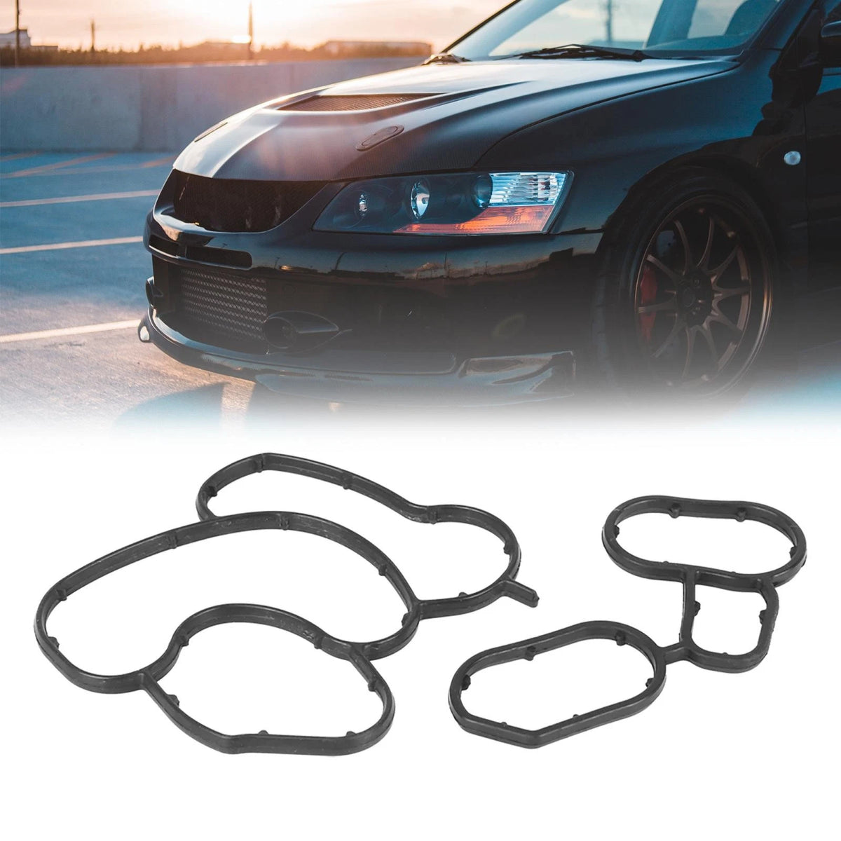 Engine Oil Pan Gasket Seal Set for BMW 328i 330i (2007-2013)
