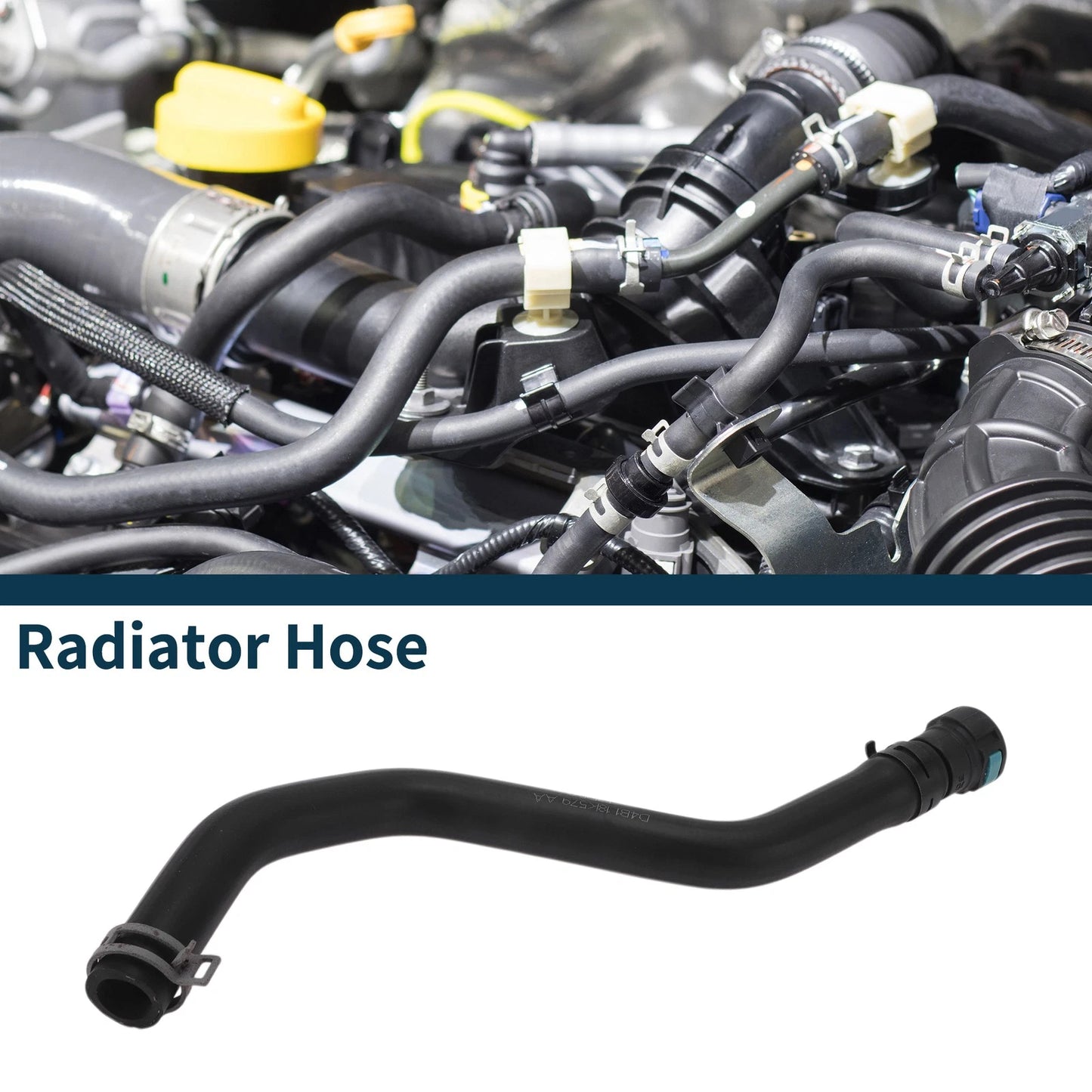 Radiator Hose for Ford EcoSport 1.0T Rubber Warm Air Inlet Pipe (2013-2023)