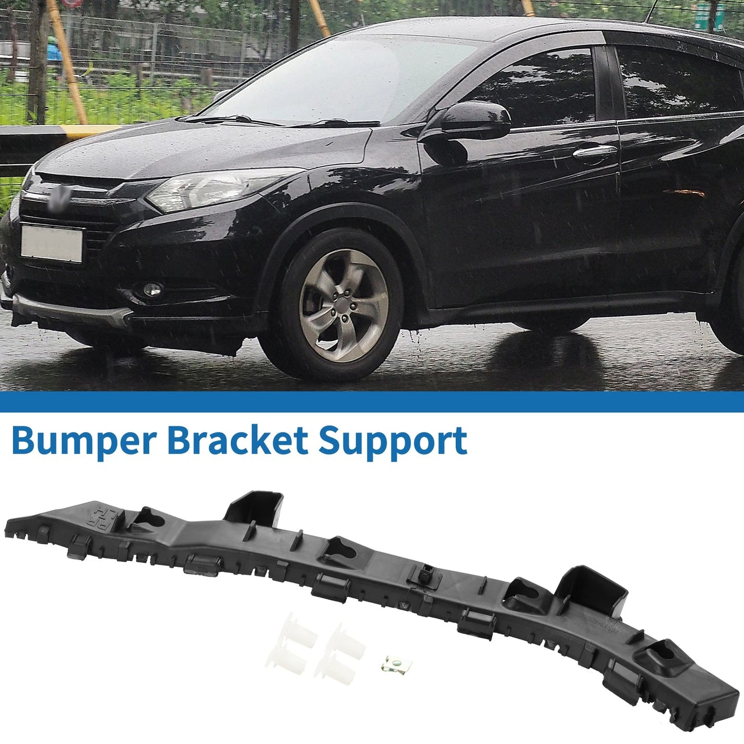 Left Rear Bumper Retainer Bracket for Kia Forte Sedan (2014-2018)