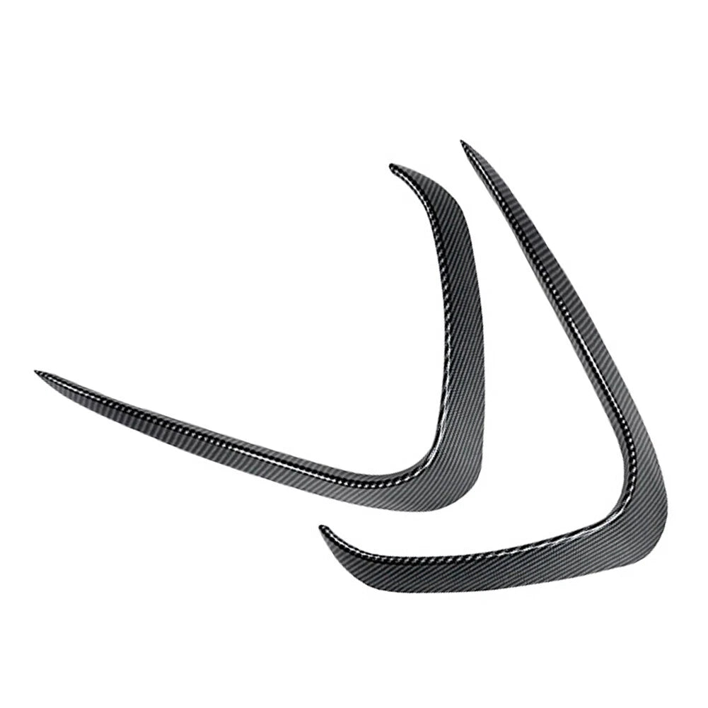Front Bumper Side Splitters for Volkswagen UP (2011-2015) Carbon Look