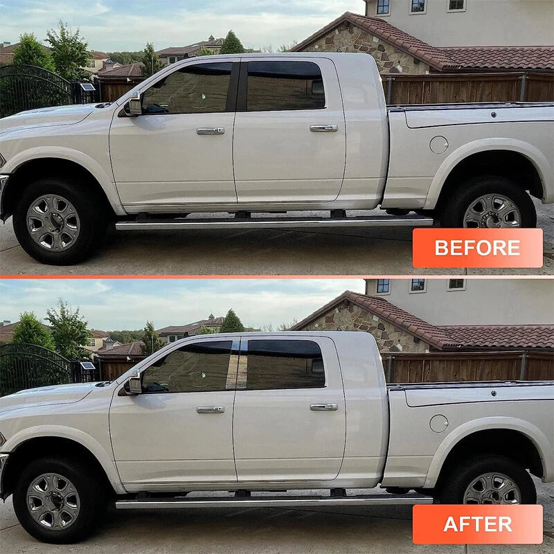 Pillar Post Door Trim Covers for Dodge Ram 1500 2500 3500 (2009-2018)
