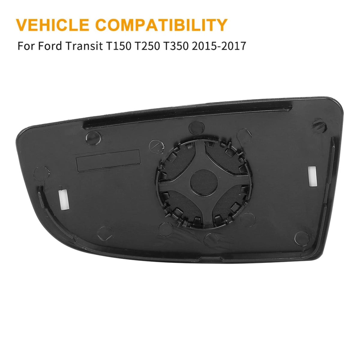 Right Side Mirror Glass for Ford Transit T150 T250 T350 (2015-2020)