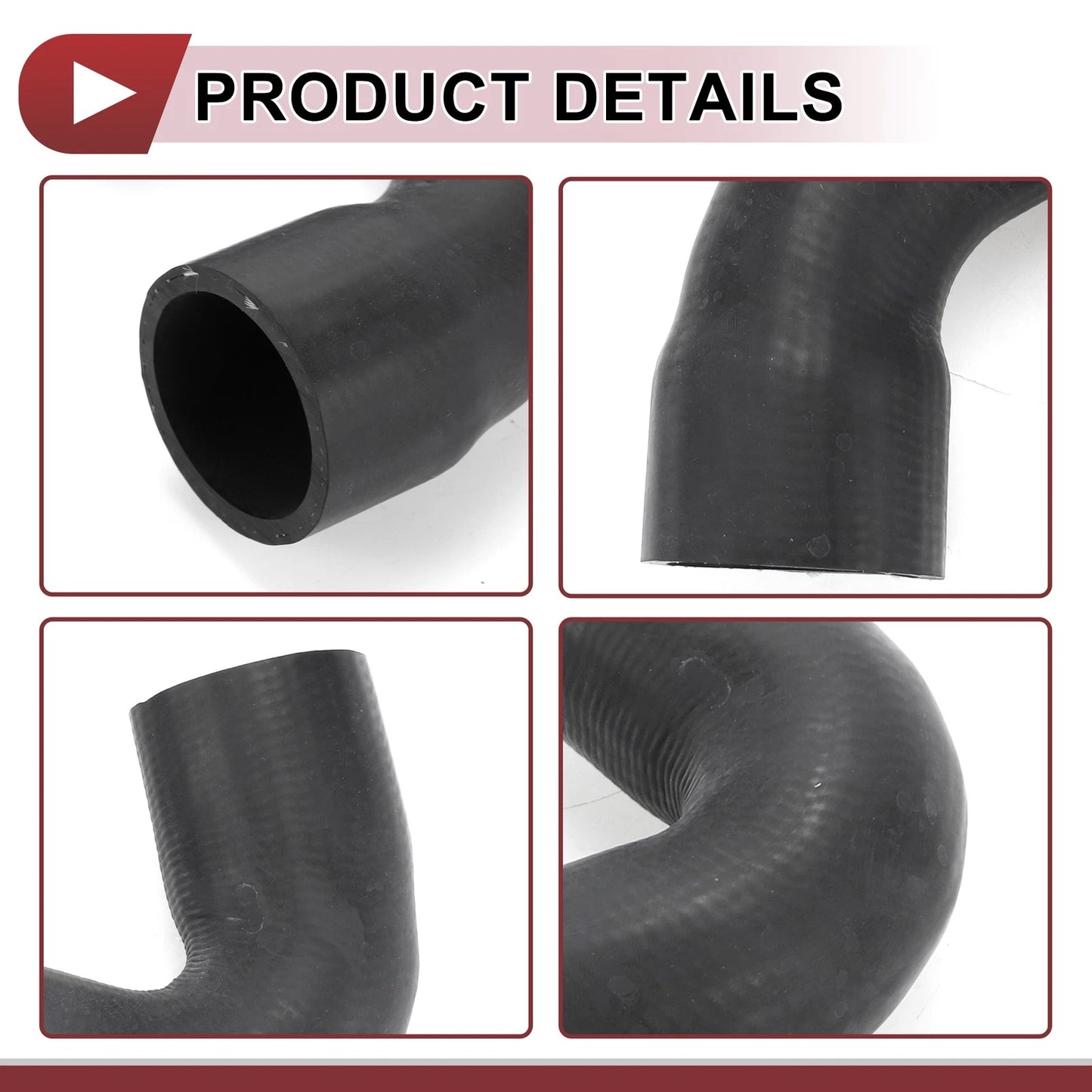 Heater Hose for BMW X6 (2011-2014) - Rubber Black 1 Pcs