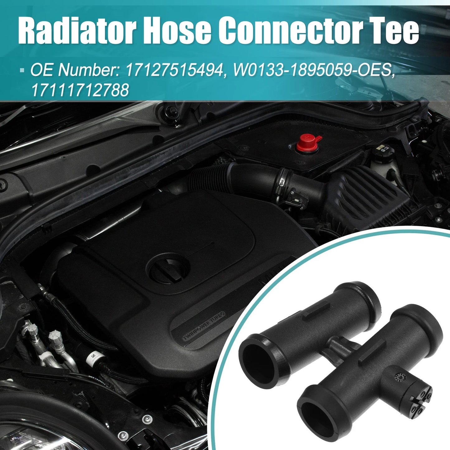 Coolant Hose Connector for Mini Cooper (2002-2008)