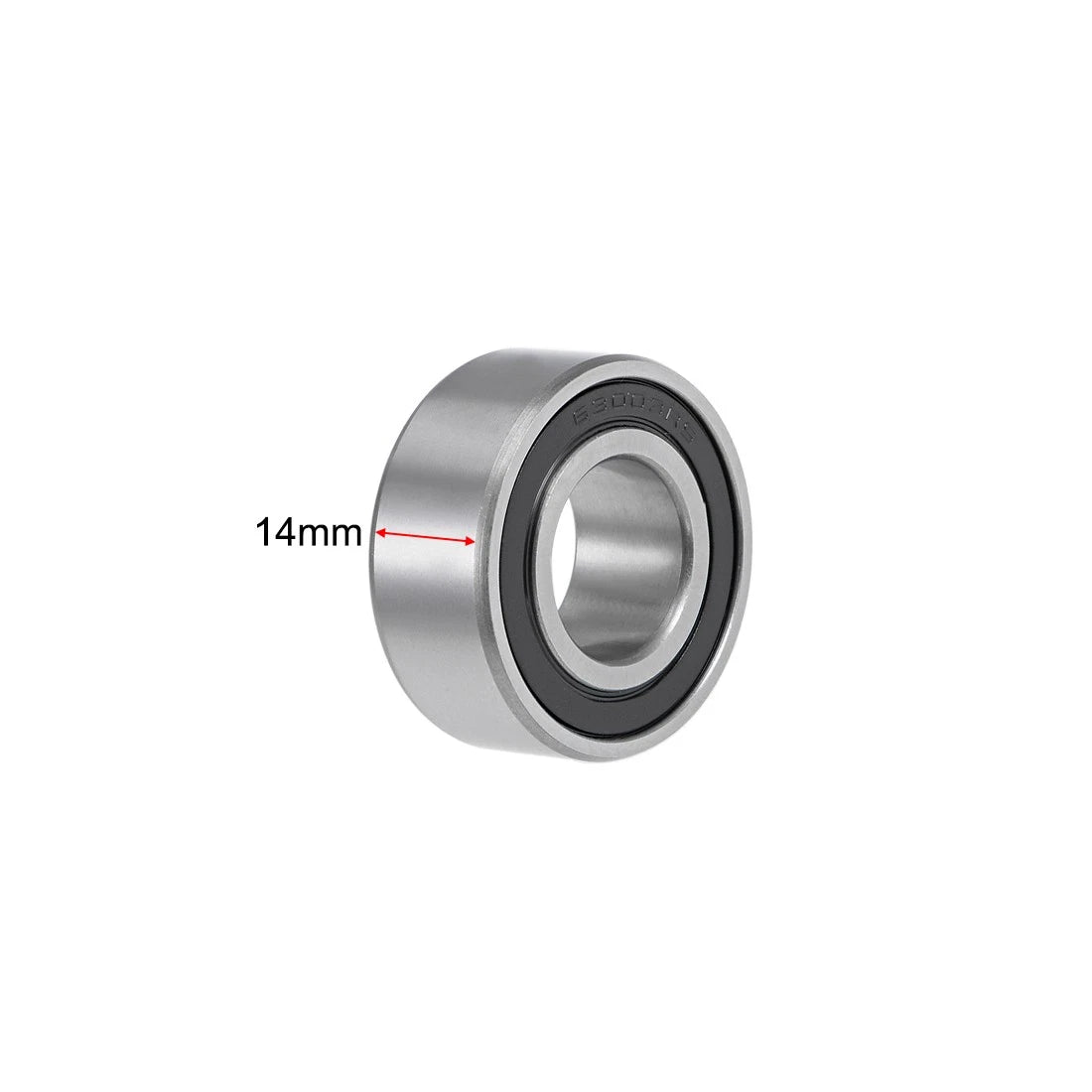 2 x Ball Bearings 17x35x14mm Double Sealed Chrome Steel Z2 ABEC1 for RC Car