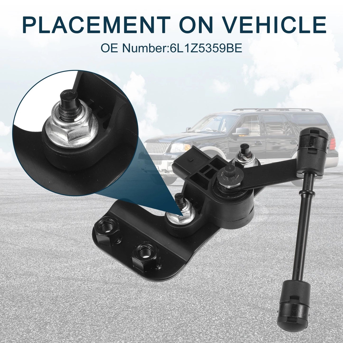 Air Suspension Ride Height Level Sensor for Ford Expedition (2003-2017)