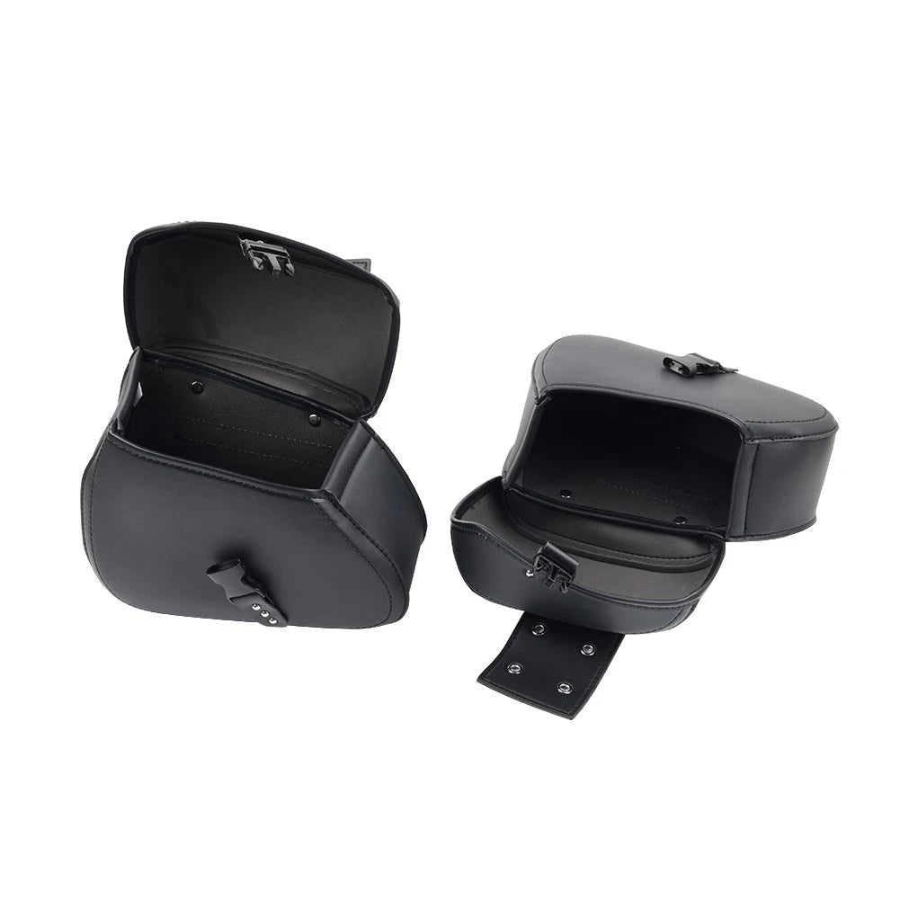 Saddlebag Storage Pouch for Motorcycle (Fits Various Models)