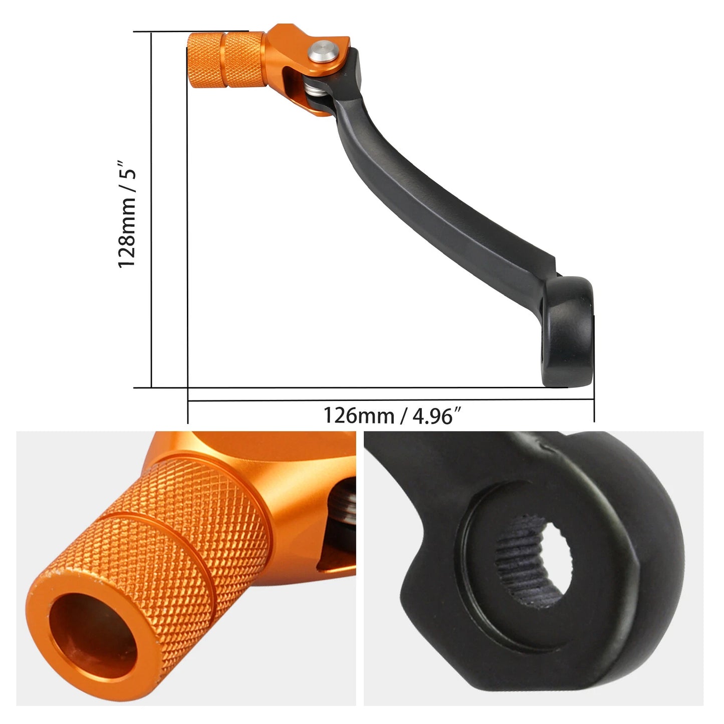 Forged Gear Shift Lever for KTM 250 350 450 500 EXC F XCF-W XCF SXF SX (2004-2023)
