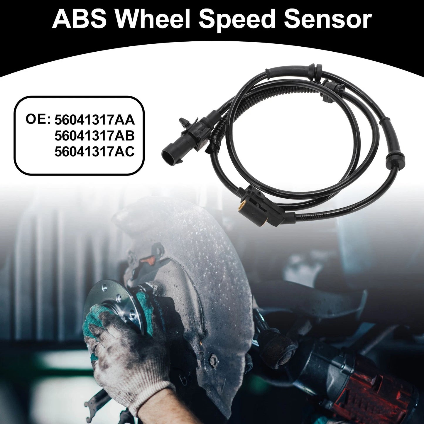 ABS Wheel Speed Sensor for Jeep Grand Cherokee (1999-2004) 1 x Front Left