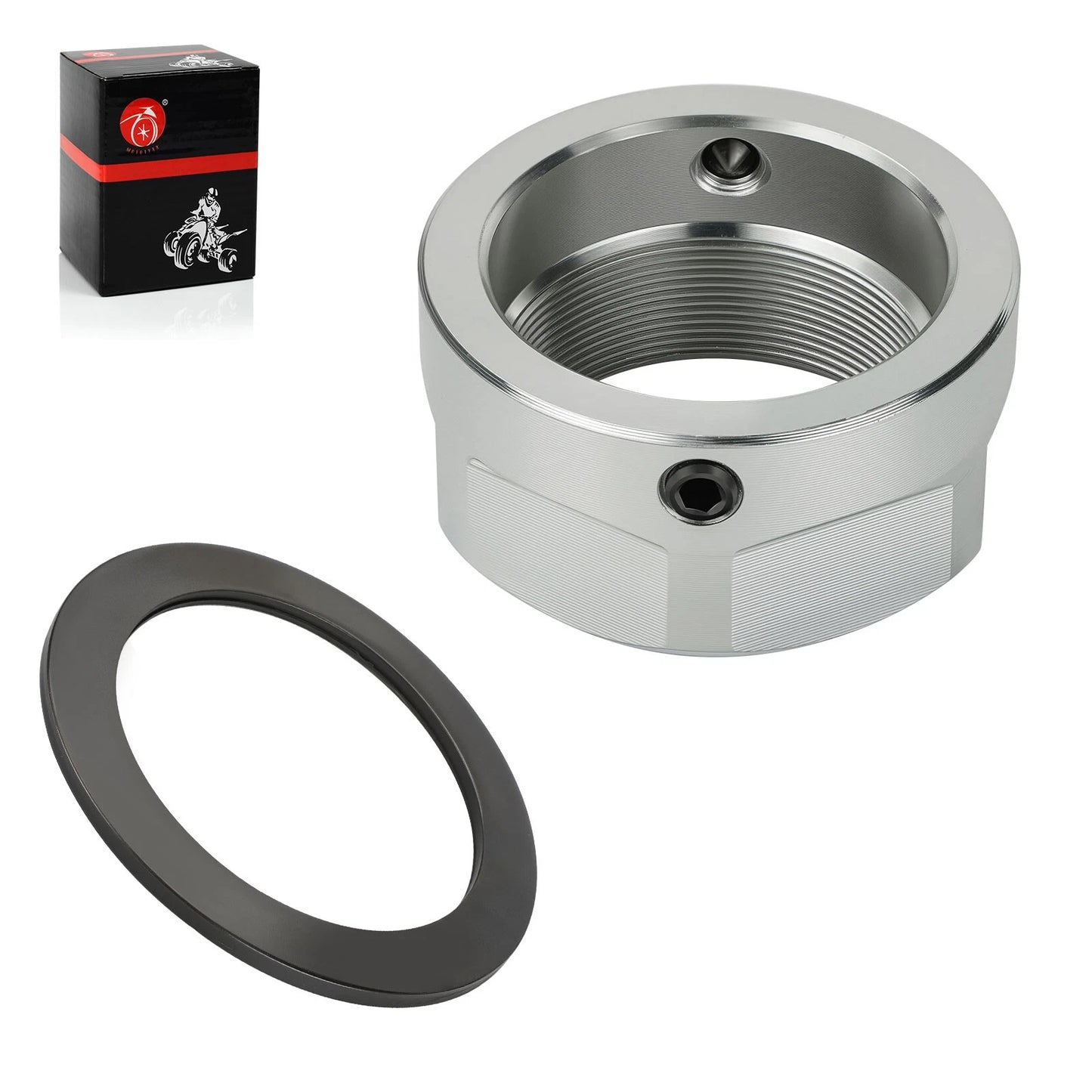 Rear Axle Lock Nut & Washer Set for Yamaha Raptor 700/YFZ450 2004-2022