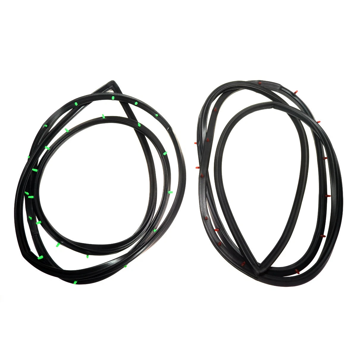 Front Door Weatherstrip Rubber x2 for Toyota Carina TA10 TA12 TA14 1970-1977