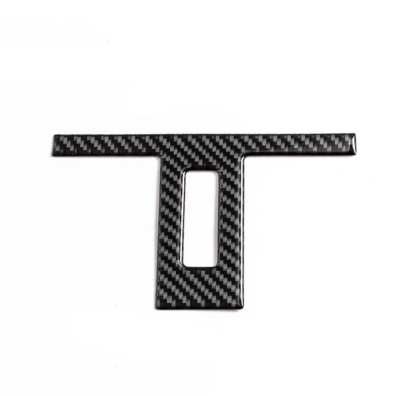 Carbon Black Roof Reading Light Panel Cover Trim Set for Dodge Challenger (2015)