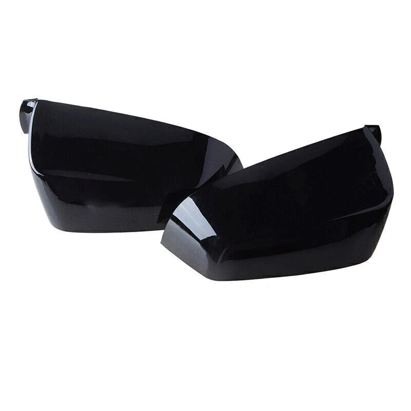 Gloss Black Side Mirror Covers for BMW E60 E61 E63 E64 (2008-2012)
