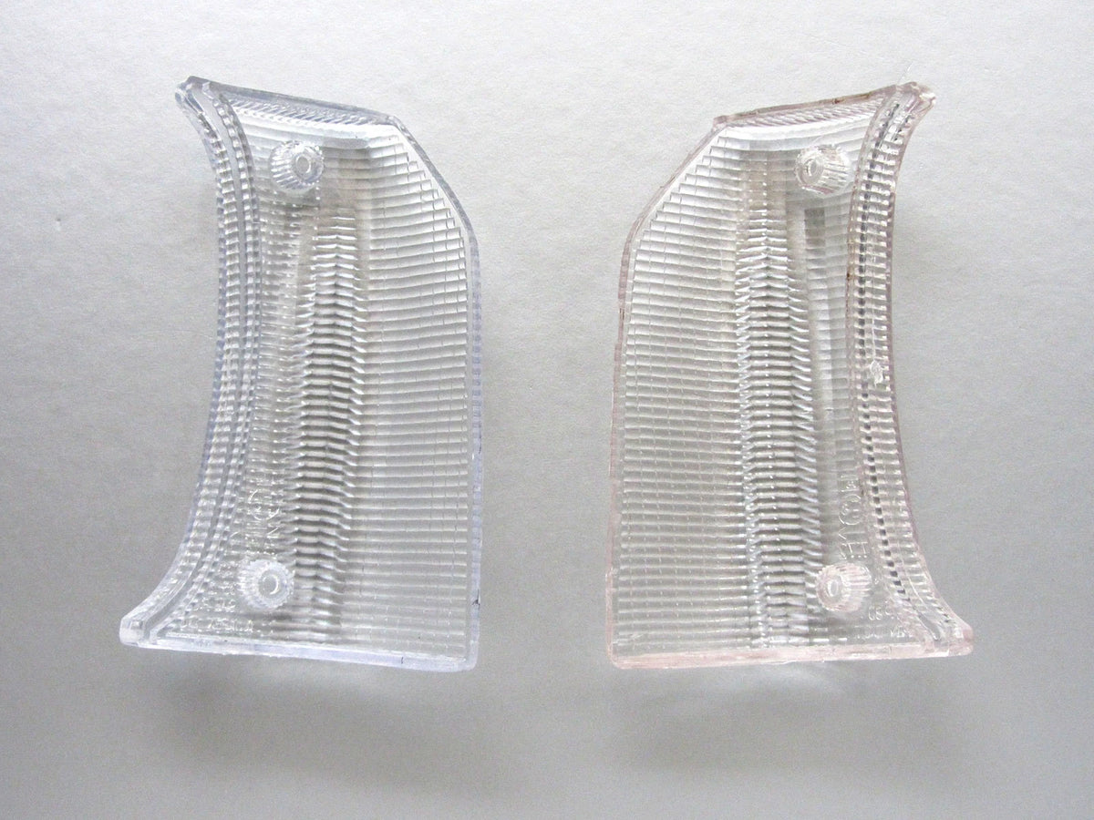 Headlight Corner Lens for 1981-1983 Toyota Hilux RN40 LN40 (2 x White)