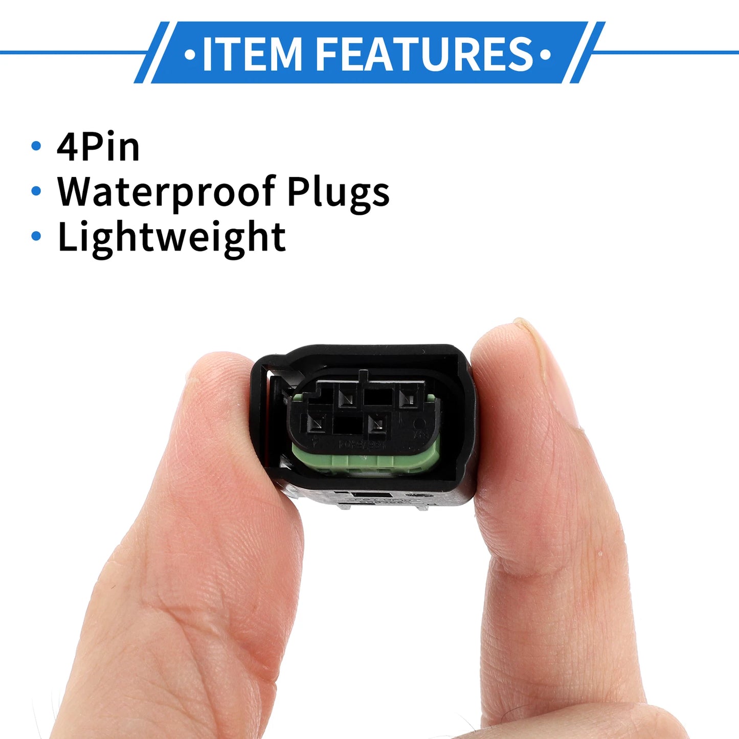 4 Pin Tail Turn Signal Light Connector Plug for BMW (No. 8E0971934A)