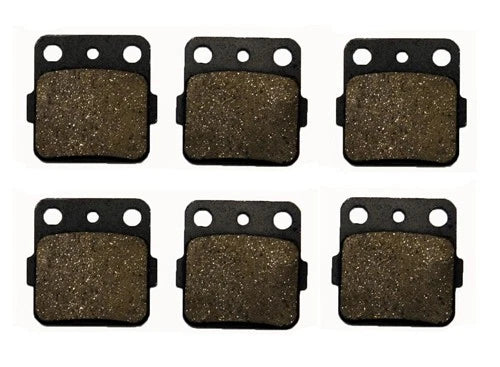 2 x Front & Rear Severe Duty Brake Pads for Yamaha Raptor 660 (2001–2005)