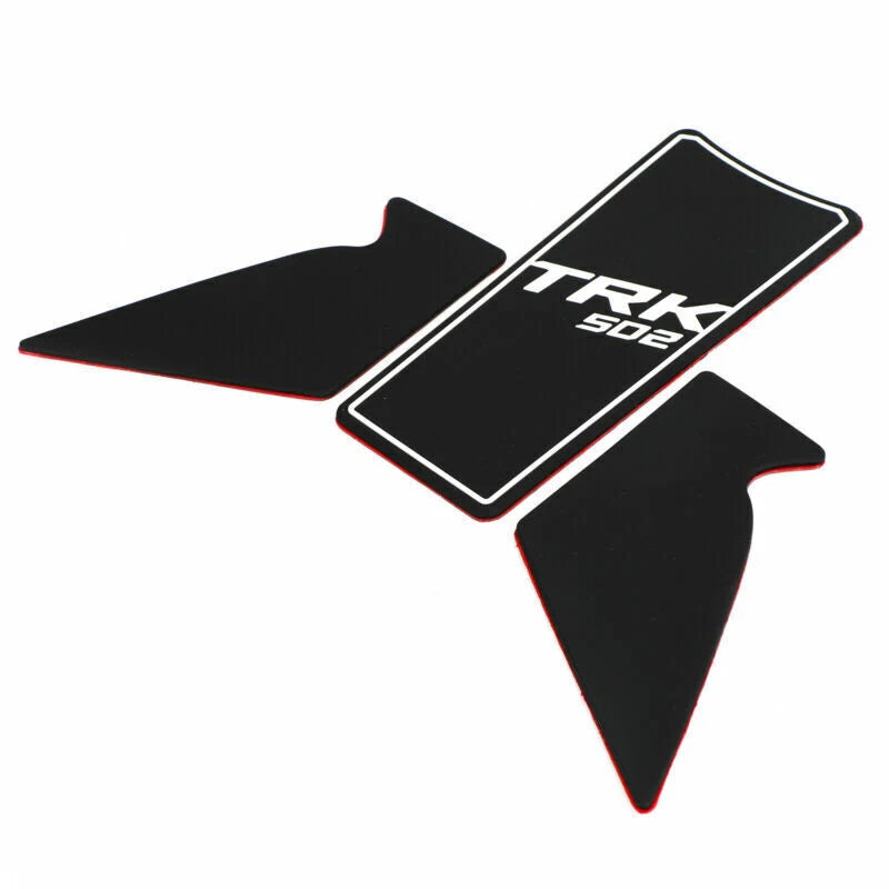 Tankgrip Traction Pads - Black for Benelli TRK502 TRK 502 502X (2016-2023)