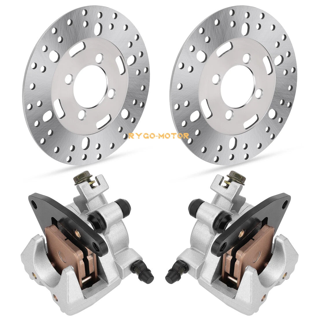 Brake Calipers & Disc Rotors for Yamaha Wolverine 350 YFM350FX (1995–2005)