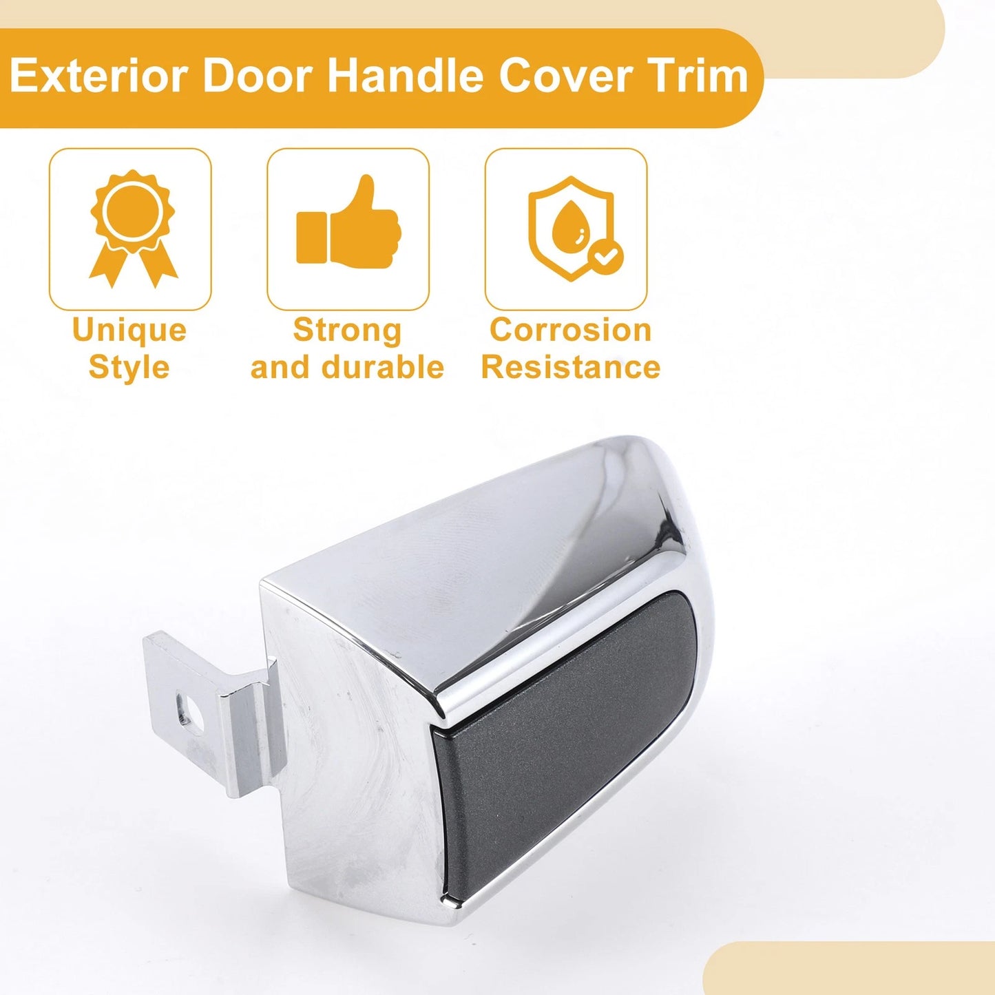 Exterior Door Handle Cover Trim for Chevrolet Malibu (2016-2018) ABS