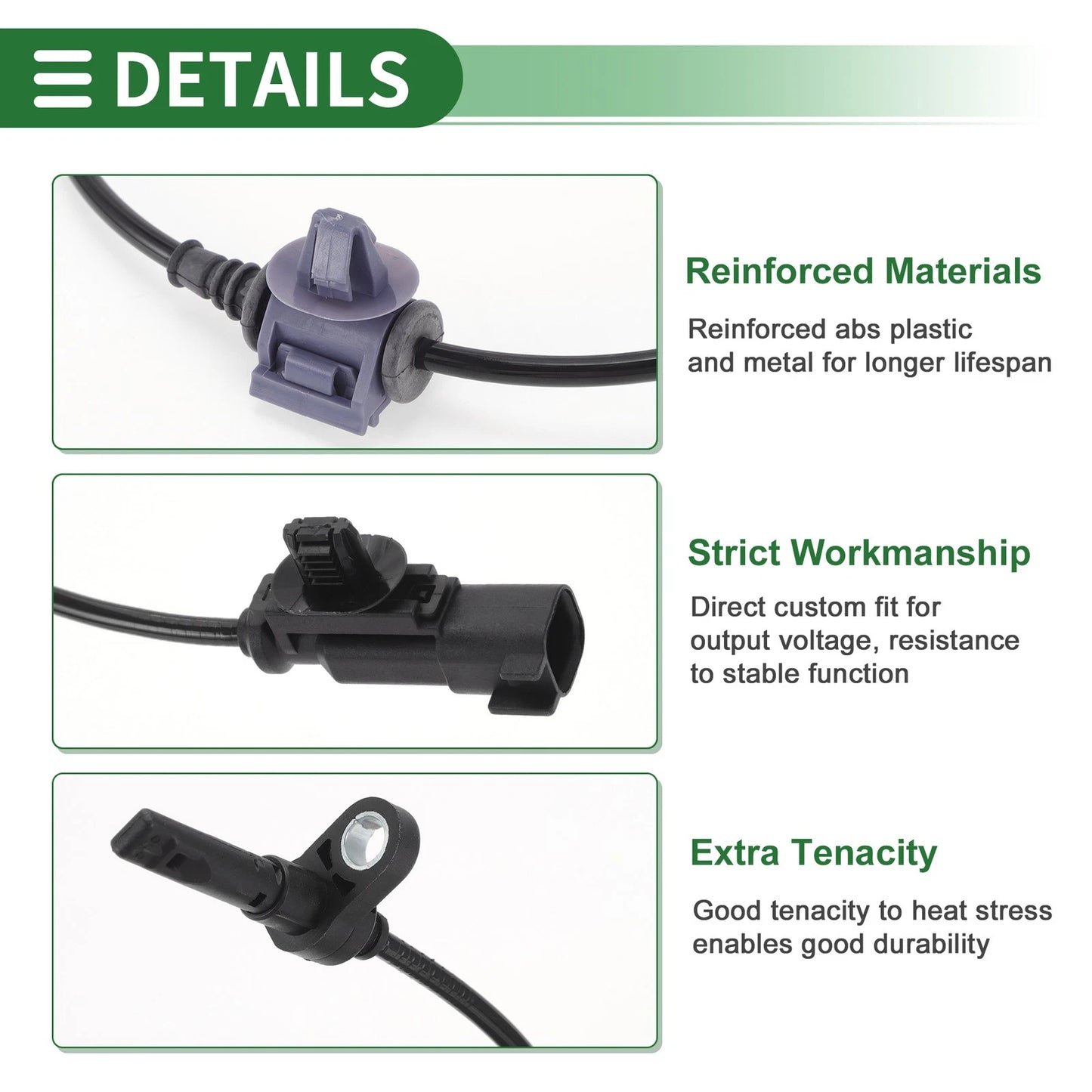 ABS Wheel Speed Sensor for Buick Excelle XT Front Right (2010–2013)