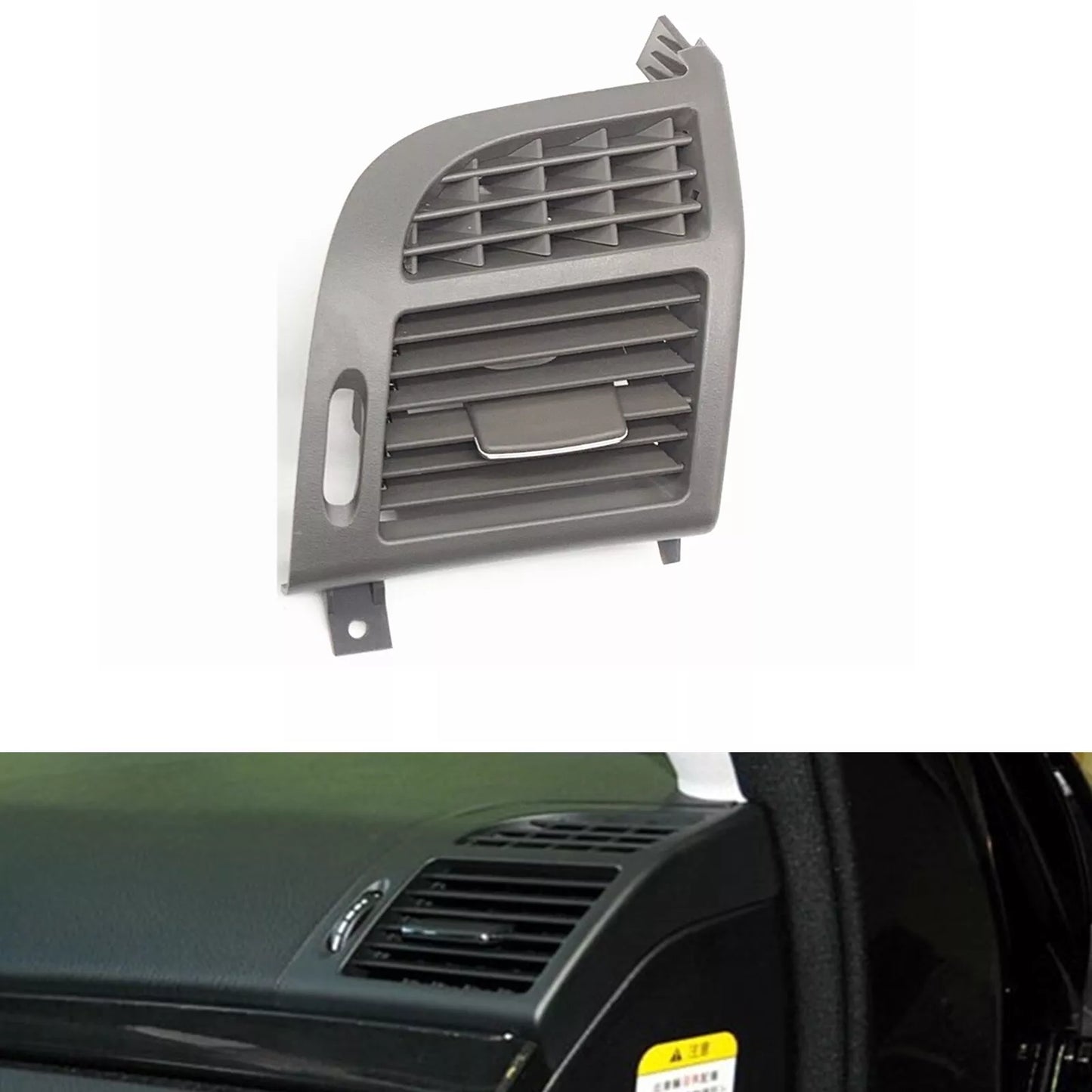 Front Right Air Vent Outlet Panel for Benz W211 (2003-2008) Gray