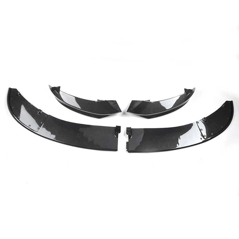 Carbon Look Front Splitter Lip for BMW 4 Series M Sport F32 F33 F36 (2013-2020)