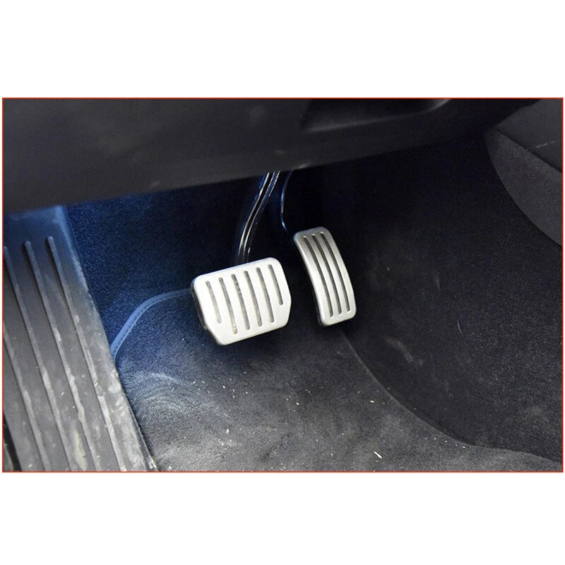 Non-Slip Foot Pedal Pads Covers Anti-Slip Accelerator Aluminum fit for Model 3