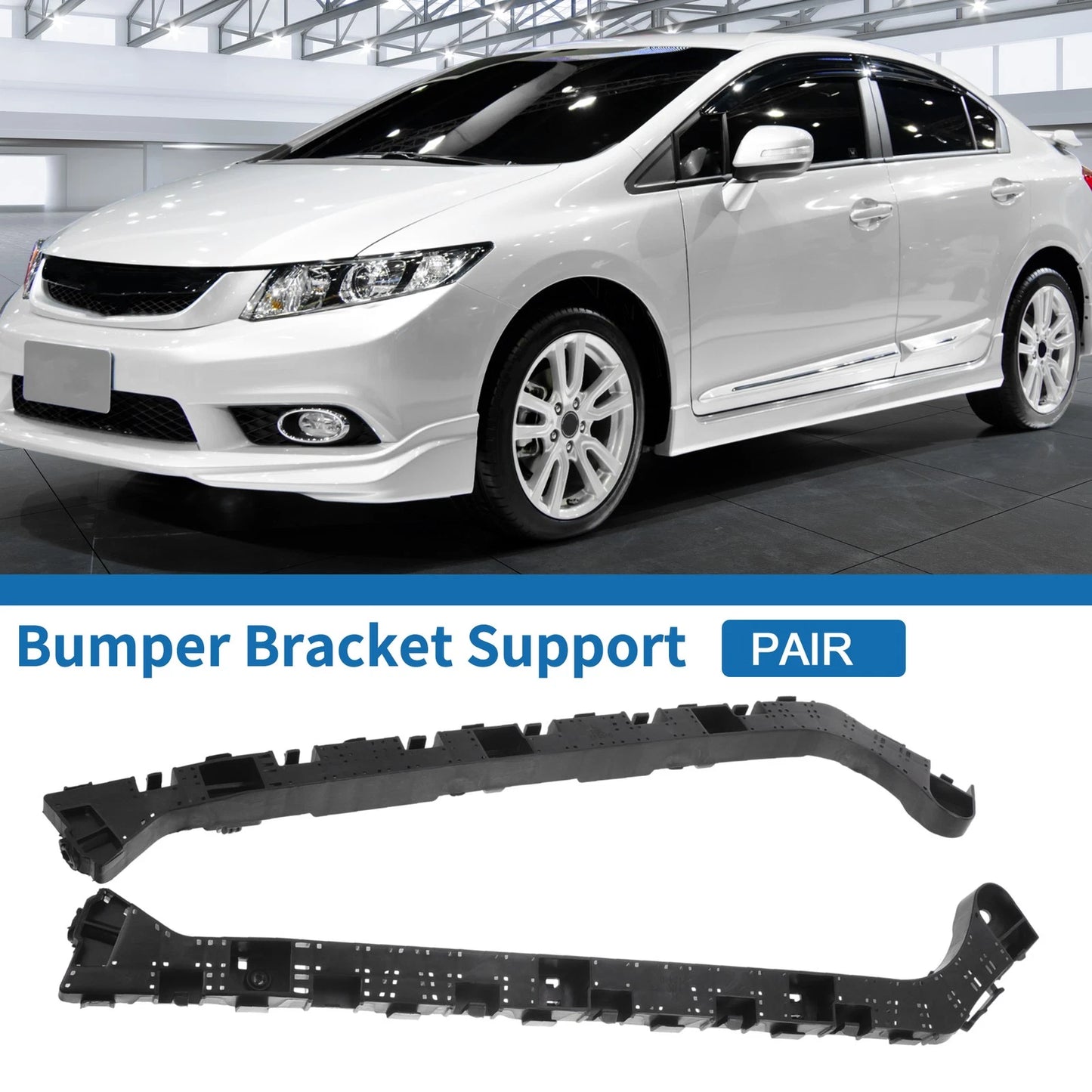 Rear Bumper Retainer Bracket for Honda Civic Sedan (2016-2020)