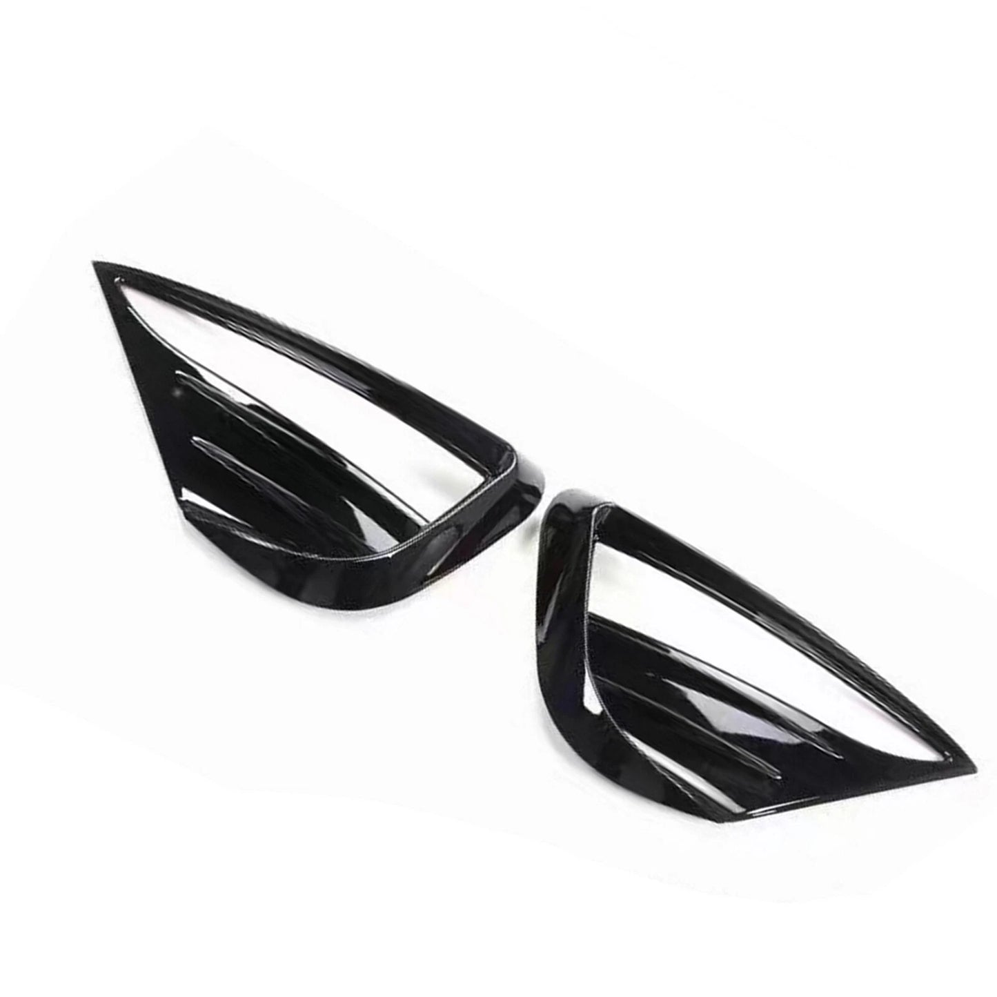 Fog Light Cover for Tesla Model Y (2020-2024) Glossy Black