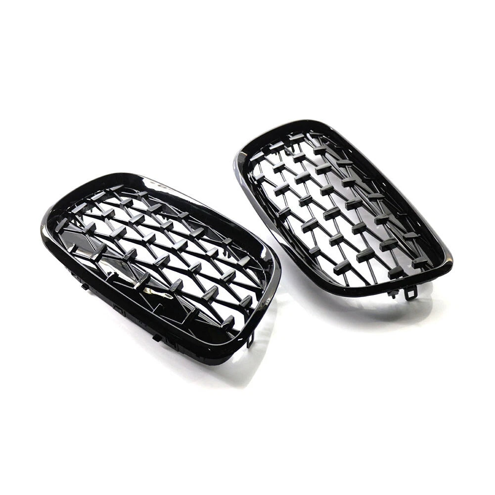 Diamond Grille Front Bumper Kidney for BMW X5 E70, X6 E71 (2007-2013)