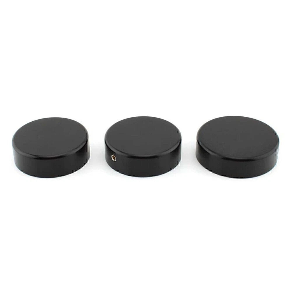 Black Upper Fork Stem Covers for Harley Sportster 48 XL1200 (1988-2013)