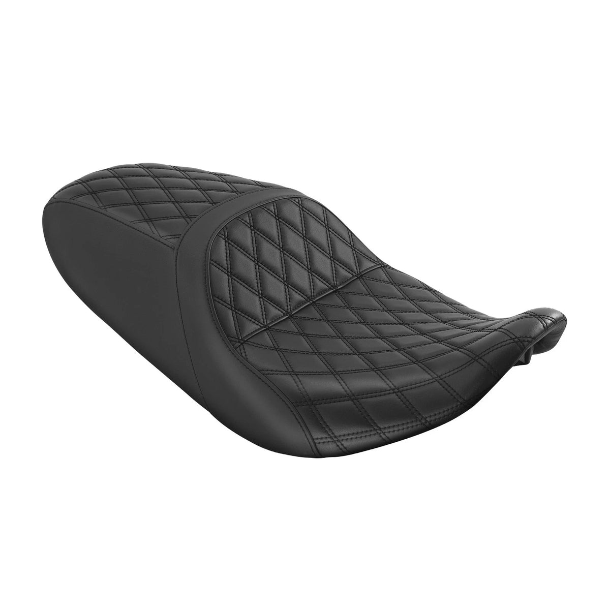 Black One Piece Driver Passenger Seat for Harley CVO Street Glide (2023-2025)