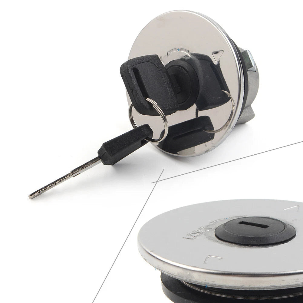 Fuel Gas Tank Cap Cover w/ Keys Set for Yamaha FZR600 FZR250 FZR400 (1990-1999)