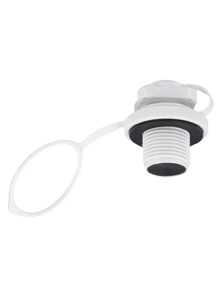 Valve Cap for Rubber Boats, Canoes, Pool Rafts - White 2.2cm Accessory