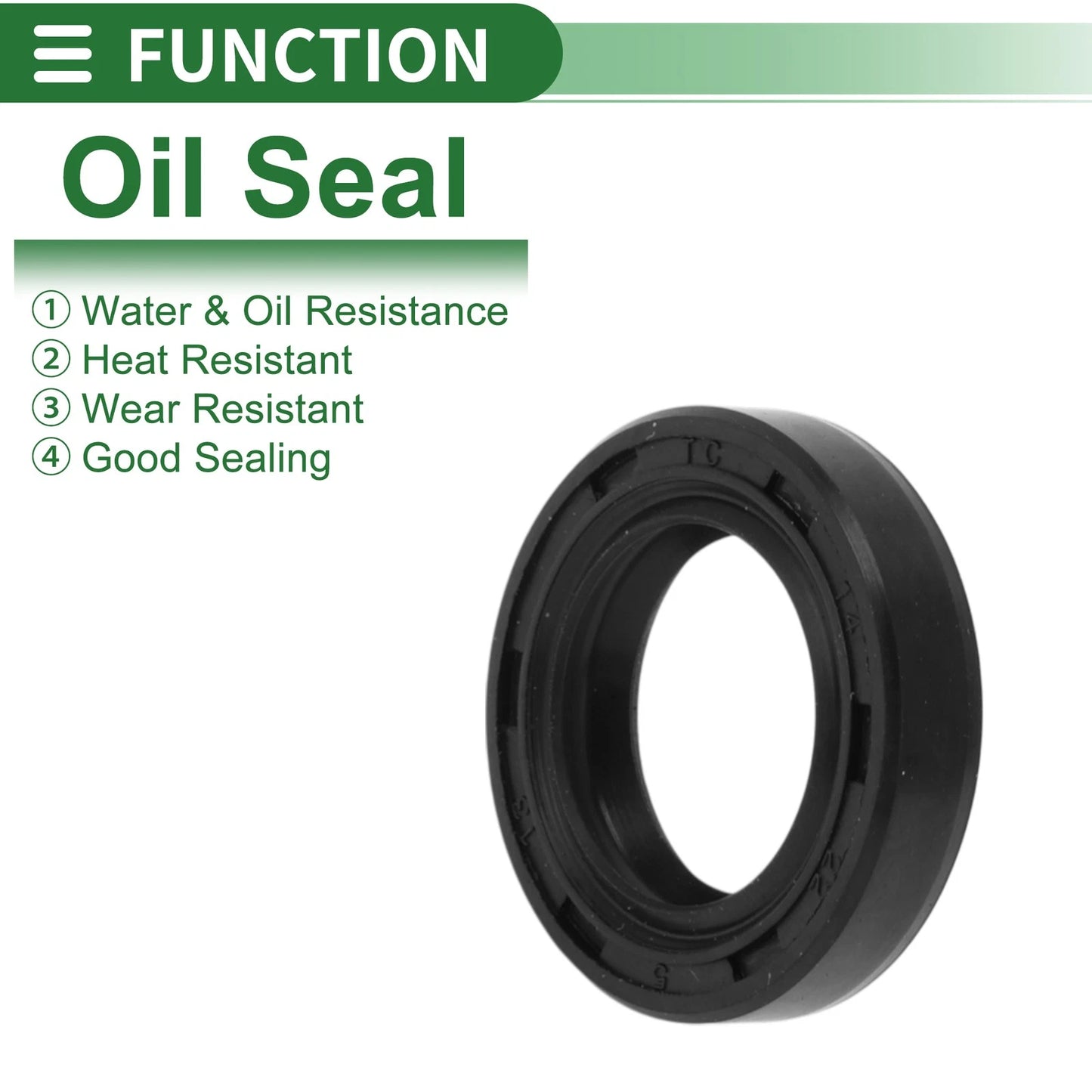 Oil Seal 14x22x5mm NBR Rubber Rotary Shaft Seal