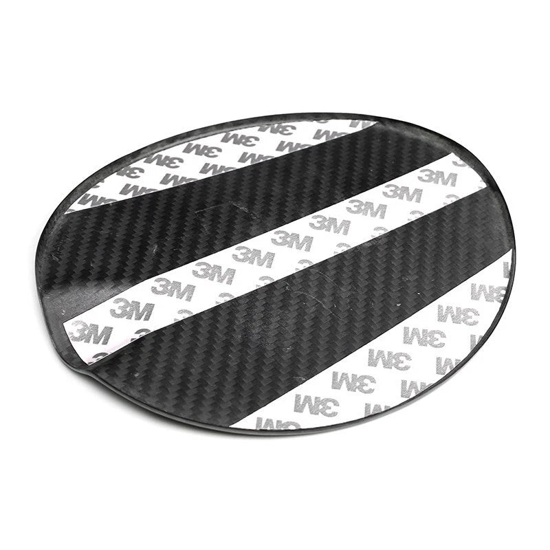 Real Carbon Fiber Fuel Tank Cap Oil Cover Trim fit for Fiat 500 2012-2019