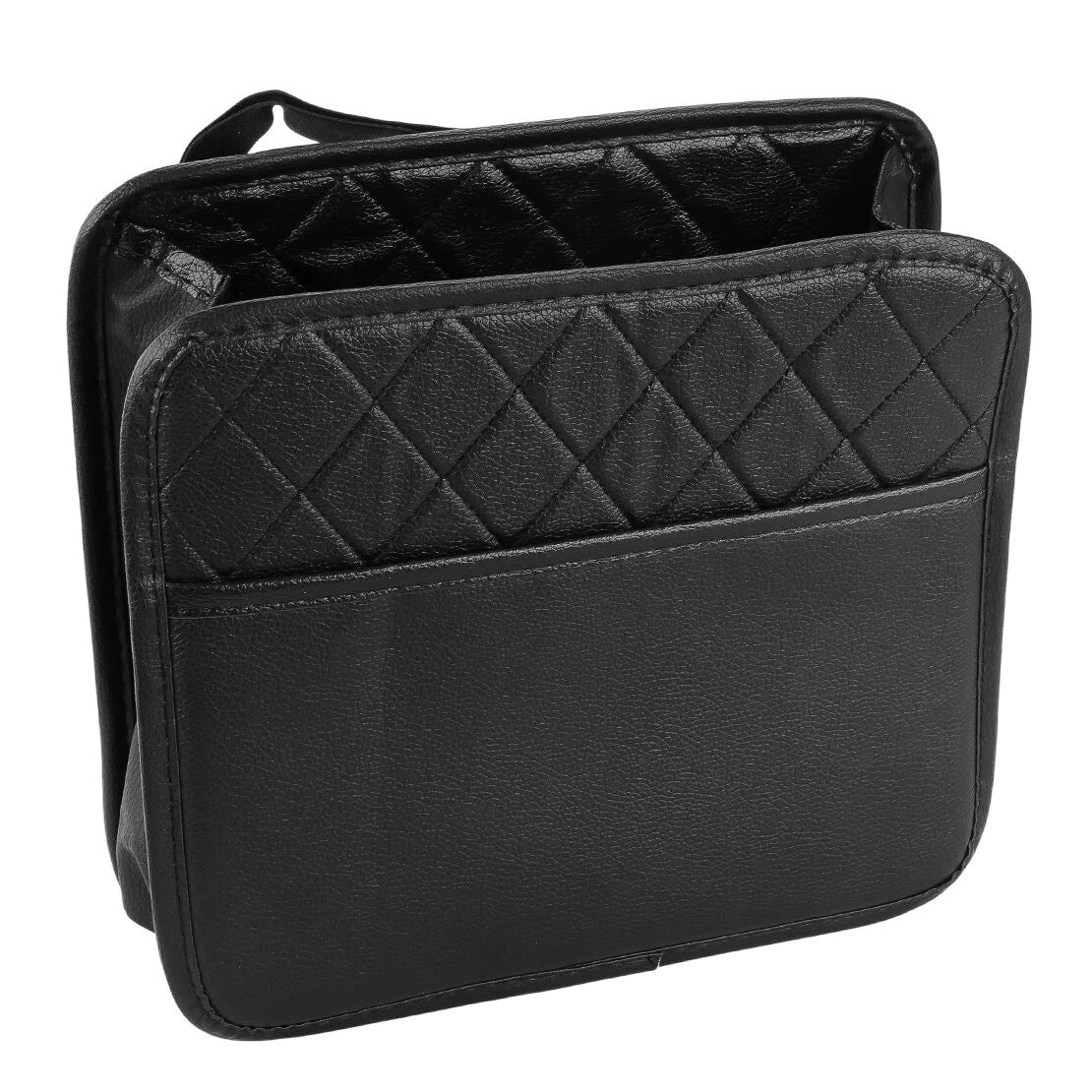 PU Leather Car Seat Back Storage Bag Organizer for Auto (Fits Most Cars)