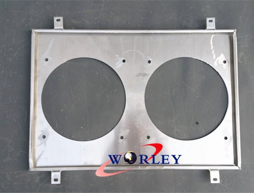 Aluminum Shroud & Fans for Ford Falcon XC XD XE XF V8 & 6 Cylinder (1972-1985)