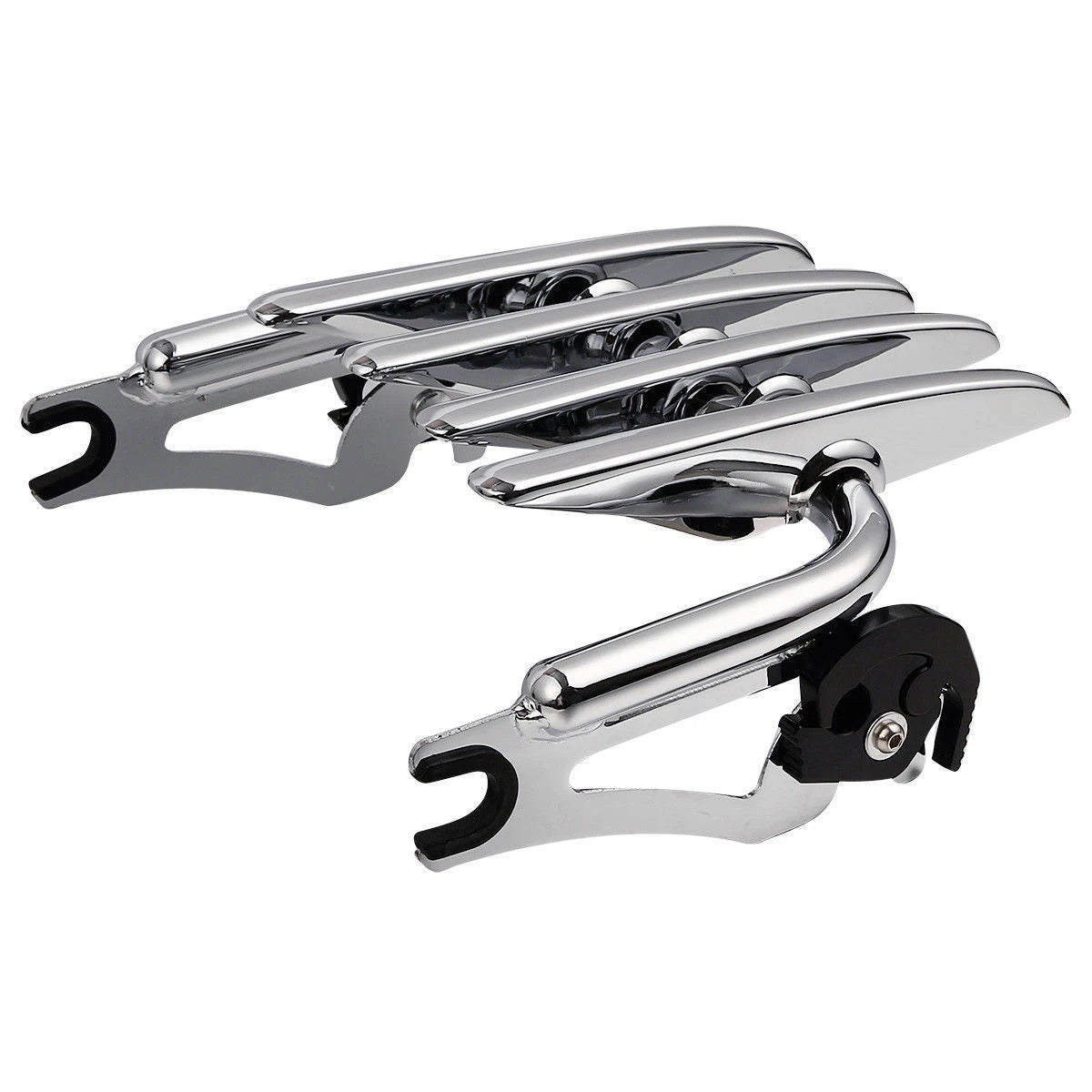 Detachable Sissy Bar Backrest Stealth Luggage Rack for Harley Touring
