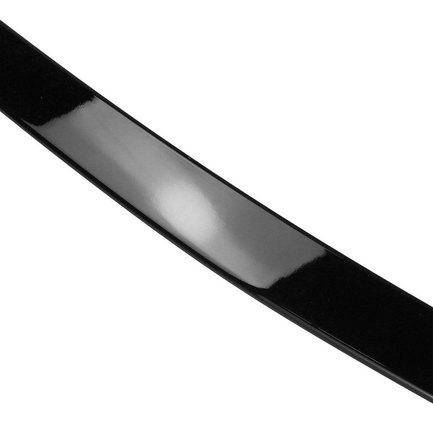 1x Black Front Grille Guard Trim Cover for Infiniti Q50 (2018-2024)