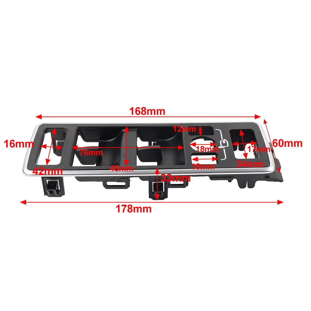 Window Glass Switch Bezel Cover for Land Rover Range Rover (2013-2017)
