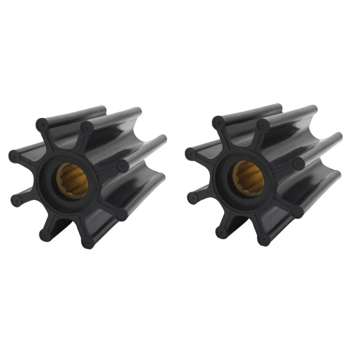 2Pcs Impeller for Jabsco CEF 500177 JMP 7446 Volvo 3593573/3583602