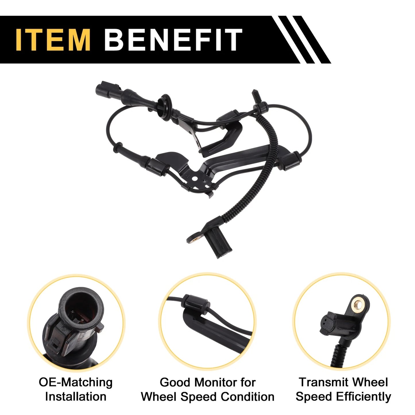 ABS Wheel Speed Sensor for Ford Escape (2001-2008) 1 x Right Front