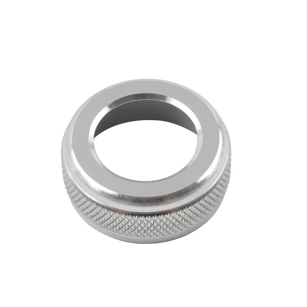 Silver Console Volume Button Switch Ring for Lexus NX250 350h 450h (2022-2024)
