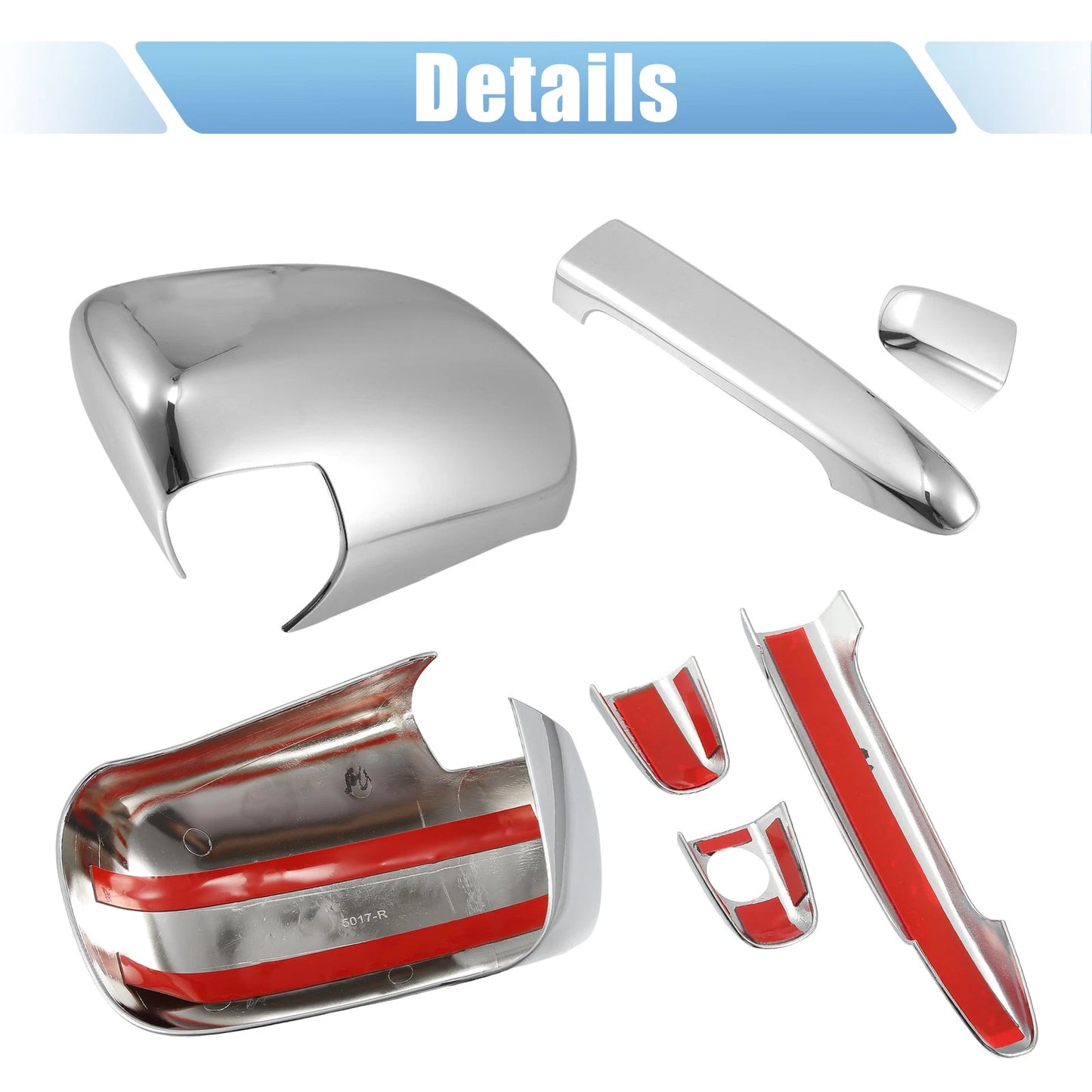Chrome Plated Mirror & Door Handle Covers for Toyota