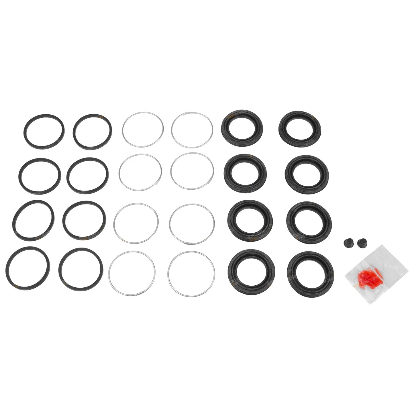 Front Disc Brake Caliper Rubber Repair Kit for Toyota FZJ78 FZJ79 Petrol