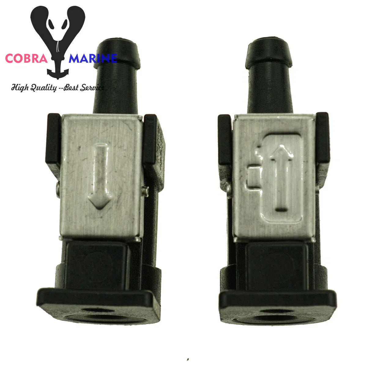 Fuel Line Connector Fitting Kit for Yamaha Outboard Motor (6mm)