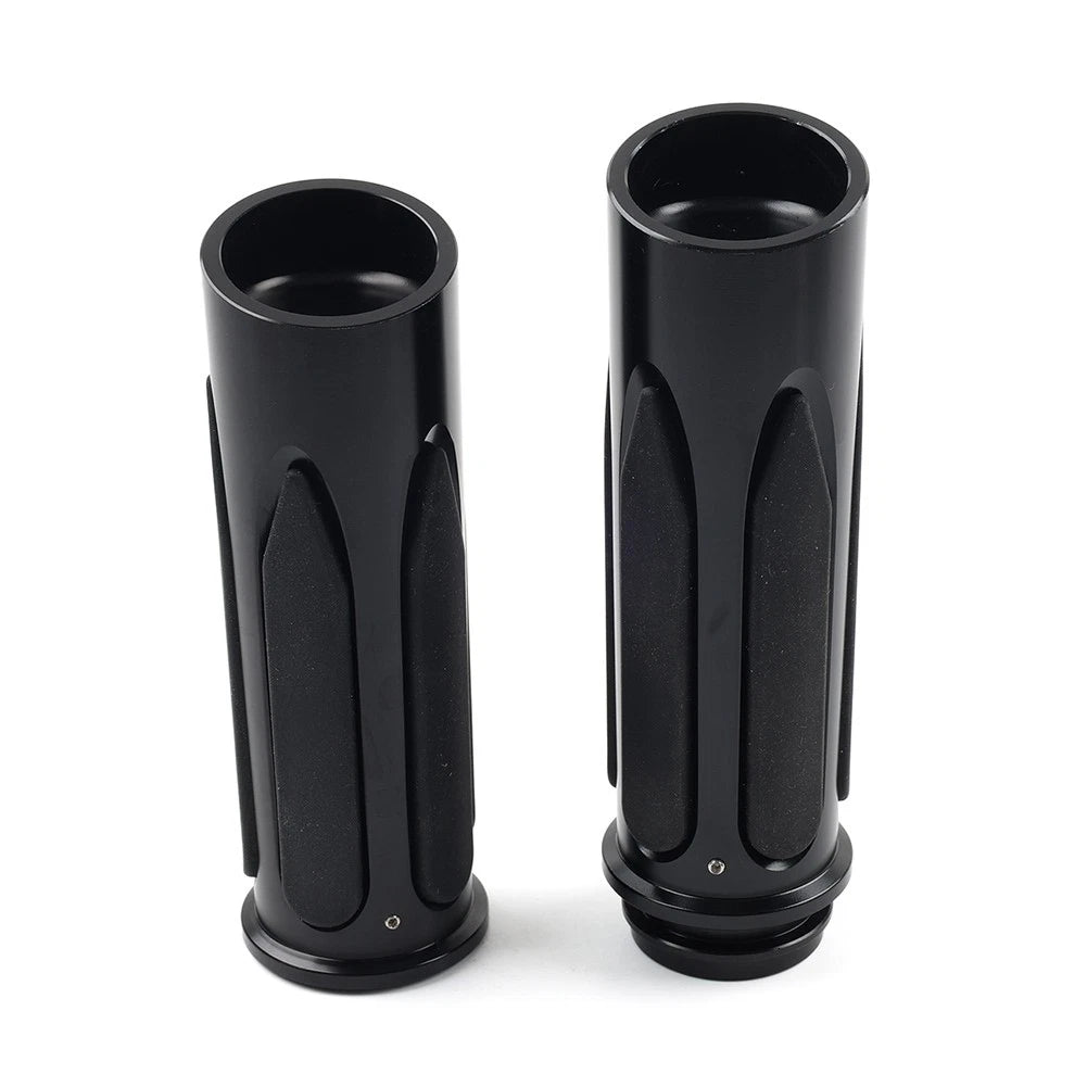 1" Hand Grips Electronic Throttle for Harley Softail Road Street Electra Glide