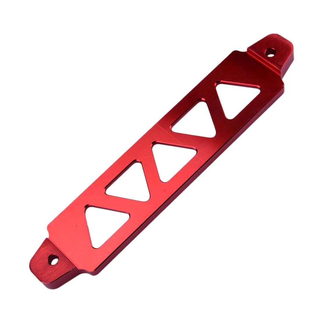 Red Car Battery Tie Down Bracket Clamp Holder for Universal Models